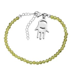 Peridot Armband mit Anhängern, 19 cm - 32 ct.