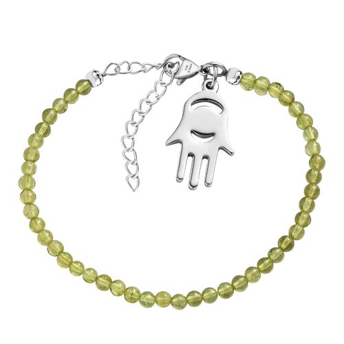 Peridot Armband mit Anhängern, 19 cm - 32 ct. image number 0