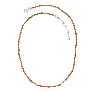 D'Joy Hessonit Granat 45+5cm Halskette - 30 ct.