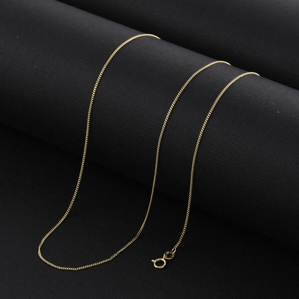 ILIANA - Kandare-Kette, ca. 50 cm, 750 Gelbgold image number 3