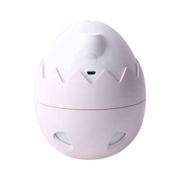 Eierschale Design Luftbefeuchter mit Nachtlicht und dual Spray Modus, Elfenbein