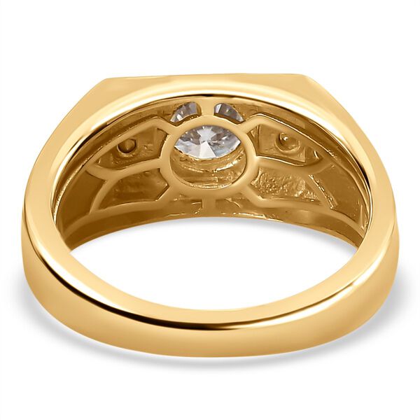 Moissanit Ring, ca. 1.06 ct image number 6