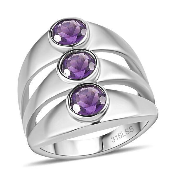 Afrikanischer Amethyst-Ring - 1,46 ct. image number 4