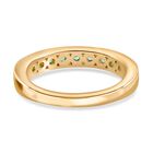 Kagem sambischer Smaragd-Ring in 925 Silber mit Gelbgold Vermeil - 0,73 ct. image number 5