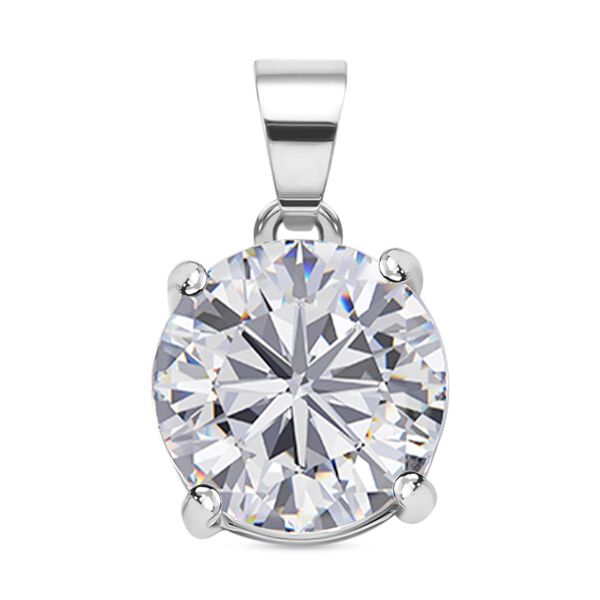 Moissanit Solitär Anhänger - 3,54 ct. image number 0
