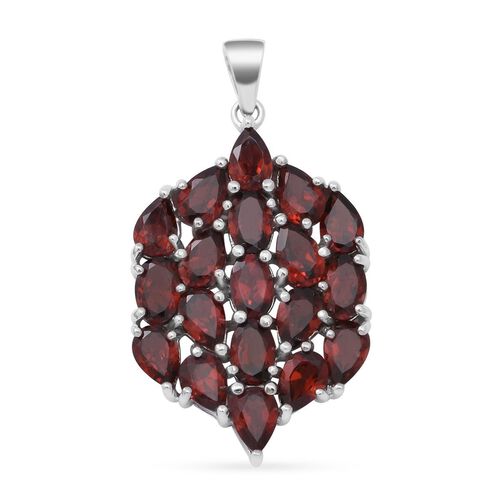 Roter Granat-Anhänger - 9,70 ct. image number 0