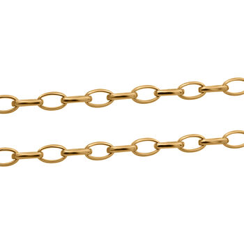 925 Silber vergoldet Kette ca. 75 cm ca. 11,90g