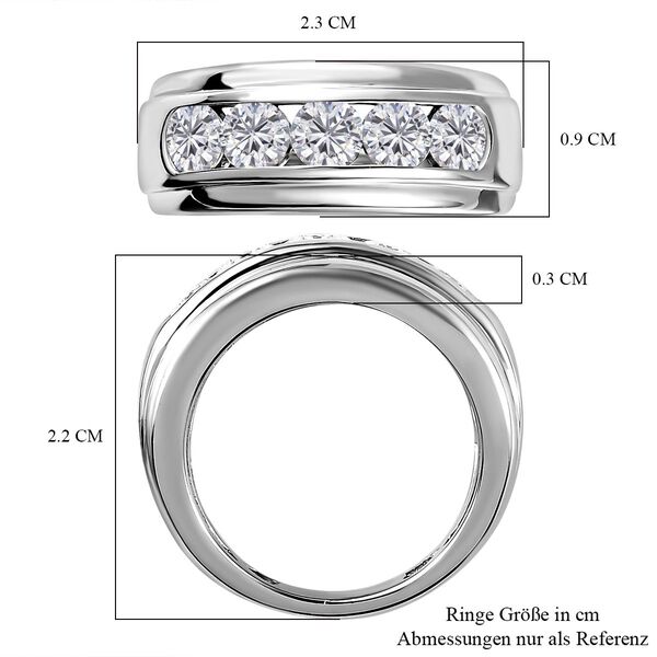 Moissanit Ring - 1,16 ct. image number 5