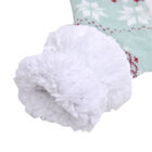 2er-Set Wärmflasche mit Strickbezug, 2000ml und 1 Paar rutschfeste Haus Socken mit Sherpa Futter, Einheitsgröße 18x32 cm