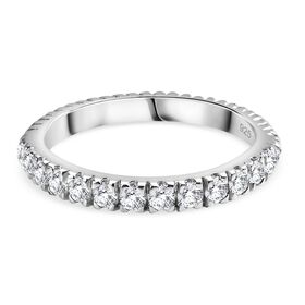 Moissanit Ring, ca. 0,36 ct