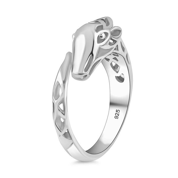 925 Silber rhodiniert Ring (Gr&ouml;&szlig;e 17.00) ca. 5,97g image number 3