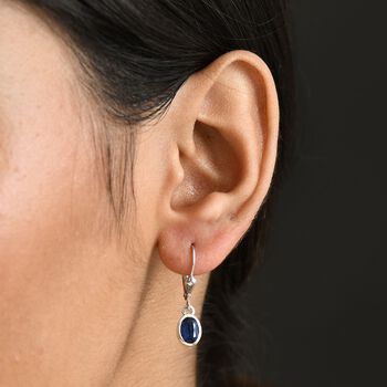 D'Joy AA Nat&uuml;rliche Kaschmir Kyanit Ohrringe - 2 ct.