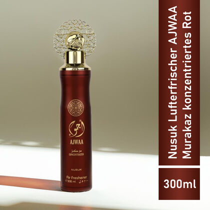 Nusuk Dubai Air Freshner AJWAA CONCENTRATED RED 300 ml