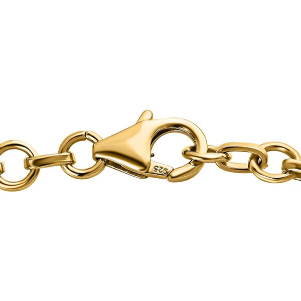 Nat&uuml;rlicher, &auml;thiopischer Welo Opal Armband, 925 Silber vergoldet, ca. 2.04 ct image number 3