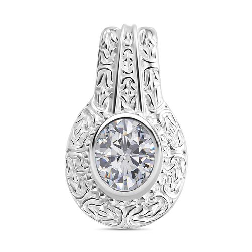 Royal Bali - D Joy Moissanit Anhänger 925 Silber ca. 2.76 ct image number 0
