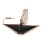 2-teiliges Geldbörsen-Set im Krokoprägungs-Design, Lange Geldbörse 20x10x3 cm und Bifold-Geldbörse 12x9x3,5 cm, Beige image number 8