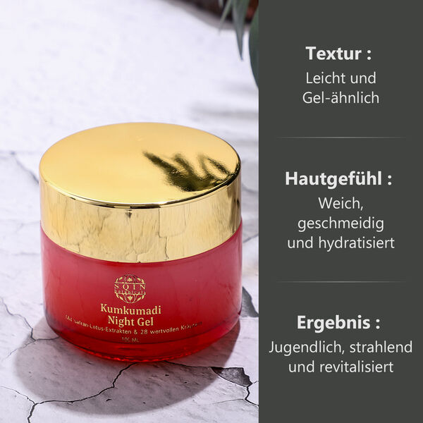 SQIN Botanicals - Kumkumadi Nachtgel und Gesichtscreme je 100ml image number 14