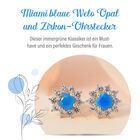 Sterchen Miami blaue Welo Opal und Zirkon-Ohrstecker image number 6