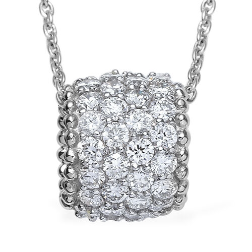 LUXURIANT DIAMOND - Lab Grown Diamant SI-GH Schmuckset 925 Silber rhodiniert ca. 1,65 ct. image number 0