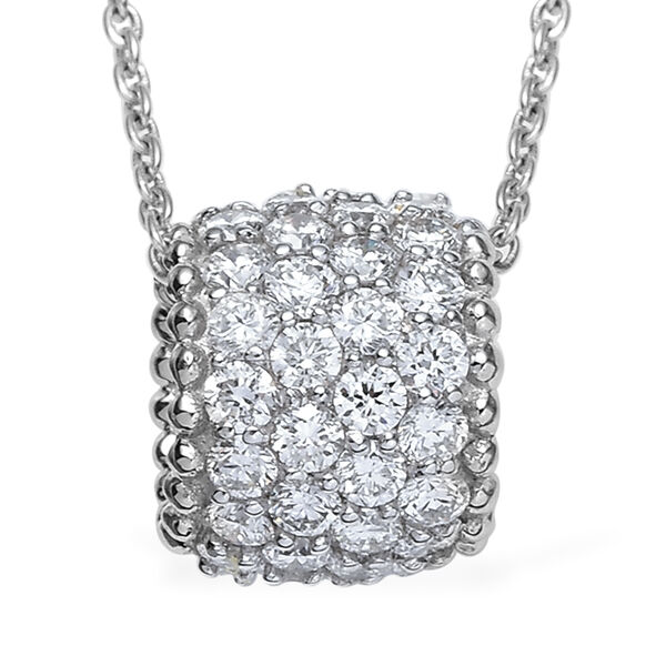 LUXURIANT SI-GH Labor Diamant Anhänger mit 45+5cm Kette - 1,65 ct. image number 0