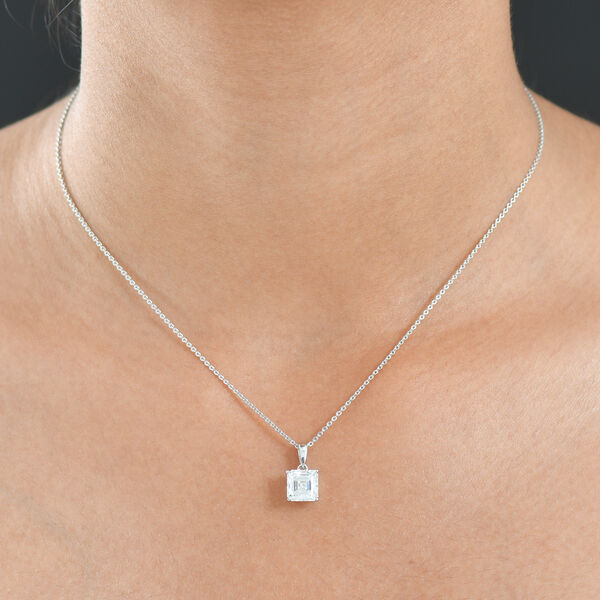 D'Joy Moissanit Ring, Anh&auml;nger mit 50cm Kette und Ohrstecker image number 3