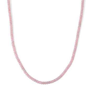 D'Joy Rosa Jade 50+5cm Halskette - 130 ct.