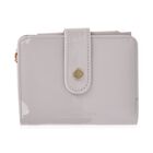 " life-style:Color:Beige Size/Profile: PU Wallet with RFID Wall (exterior):PU Lining (Interior):Polyester; Pockets (exterior):Zipper -1; Pockets (interior):card solt-5, currency divider-1 Size:12*9.5cm "