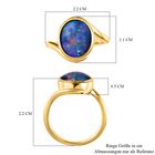 Boulder Opal Triplett Ring - 2,73 ct. image number 6
