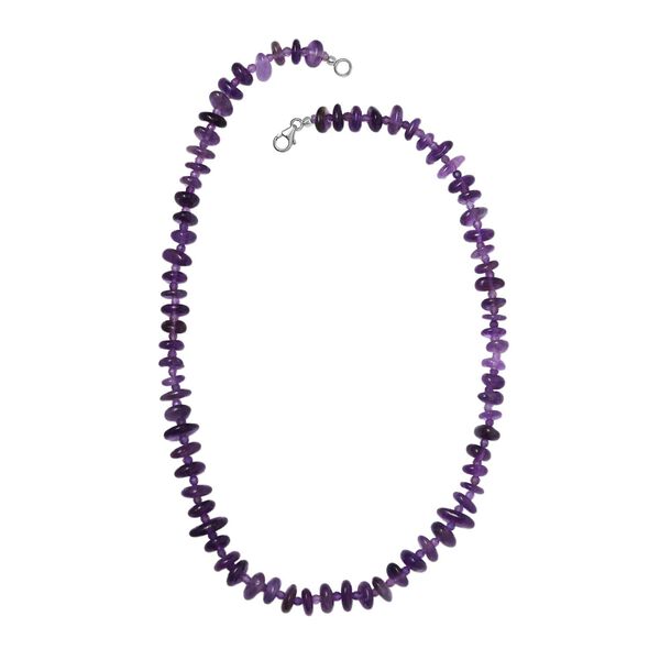 Afrikanische Amethyst-Halskette, 50 cm - 240 ct. image number 4