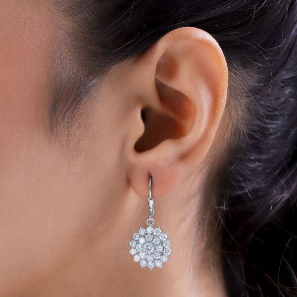 Moissanit Ohrh&auml;nger- 3,12 ct. image number 3