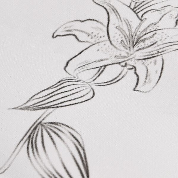 4er-Set Malset mit Acrylmarkern und Aufbewahrungsbox, Blumen-Skizzen image number 10