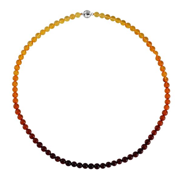 Baltische Bernstein-Halskette, 50 cm - 57,70 ct. image number 3