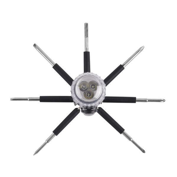 Vielseitiges 8-in-1 Werkzeugset in schwarz image number 9