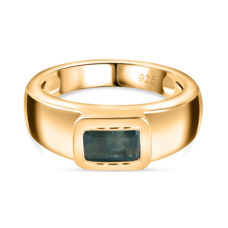 Grandidierit Ring 925 Silber vergoldet  ca. 0,98 ct image number 0