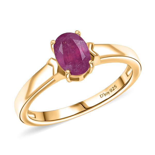 D'Joy afrikanischer Rubin Ring - 1,21 ct. image number 4