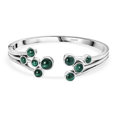 AAA Malachit Armreif, 19 cm - 14,01 ct. image number 0