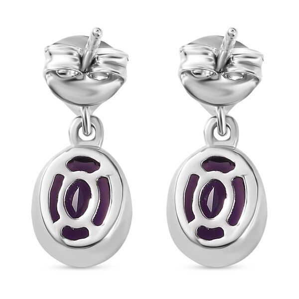 Afrikanische Amethyst-Ohrringe - 2,21 ct. image number 5