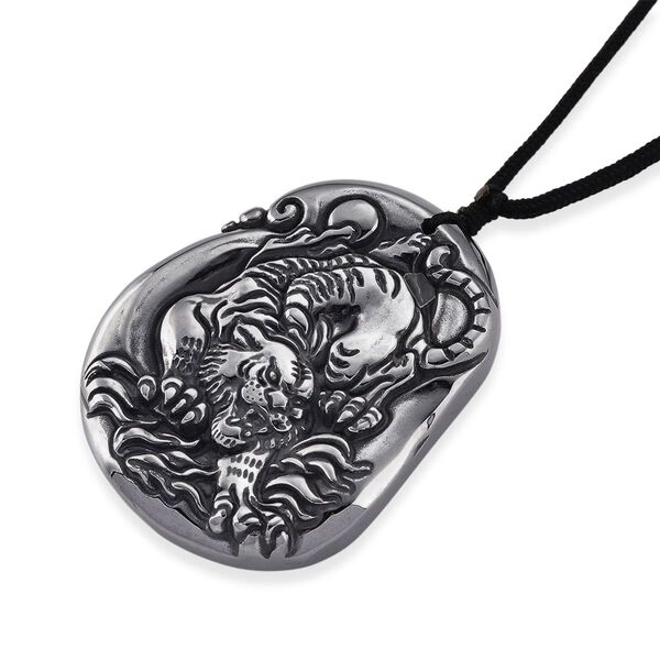 Terahertz Tiger Halskette, ca. 71 cm, ca. 120.00 ct image number 2