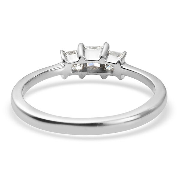 RHAPSODY Diamant-Ring, IGI zertifiziert VS E-F, 950 Platin  ca. 0,50 ct image number 6
