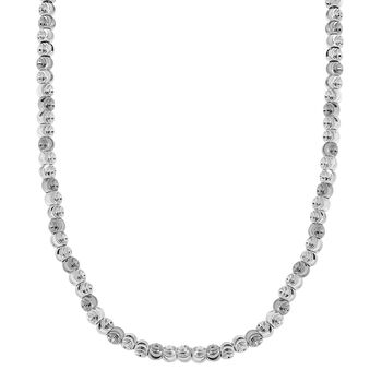 Halskette in Silberton, 45+5cm