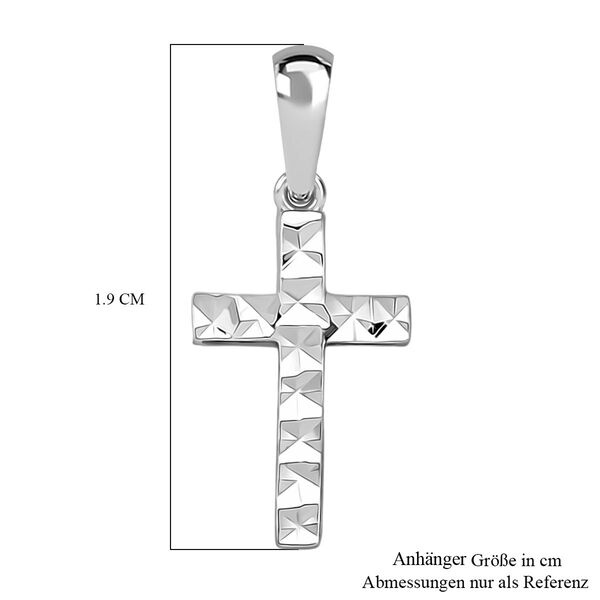Kreuz Anh&auml;nger in 950 Platin image number 4
