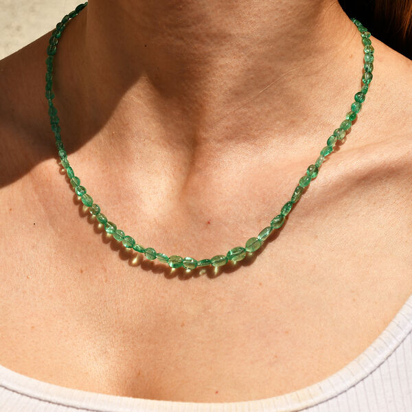 RHAPSODY AAAA Kolumbianische Smaragd-Halskette in 950 Platin, 45 cm - 40 ct. image number 6