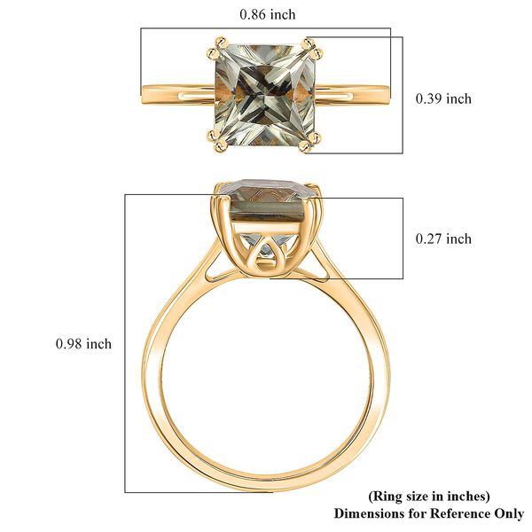 AAA Turkizit Ring 585 Gold (Gr&ouml;&szlig;e 17.00) ca. 3,00 ct image number 5