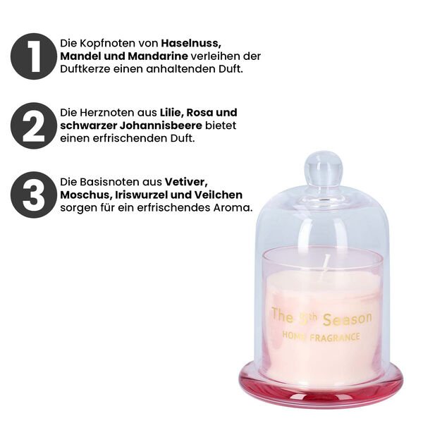 The 5th Season: Duftkerze Becher mit Glasdeckel image number 4