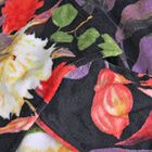 Flauschiger Flanell Hoodie mit großer Tasche, Blumenmuster image number 5