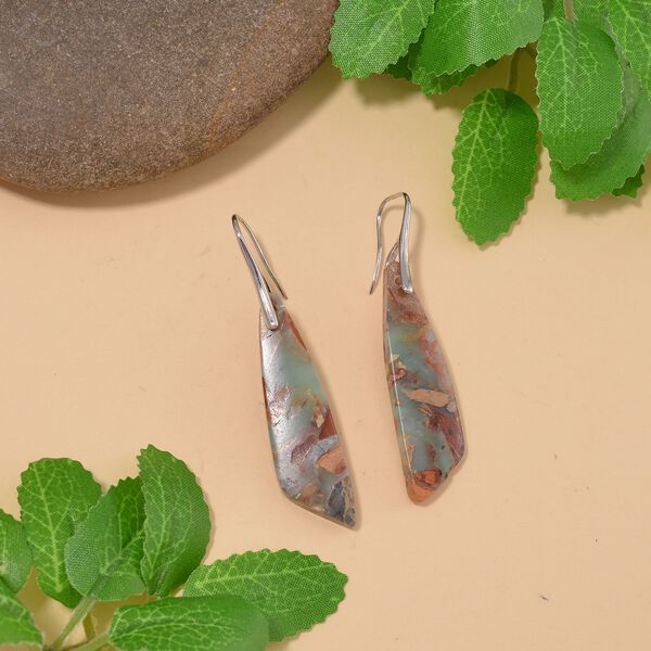 Imperial Jaspis Ohrringe ca. 27 ct. image number 2