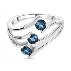 London Blautopas Ring - 0,98 ct.