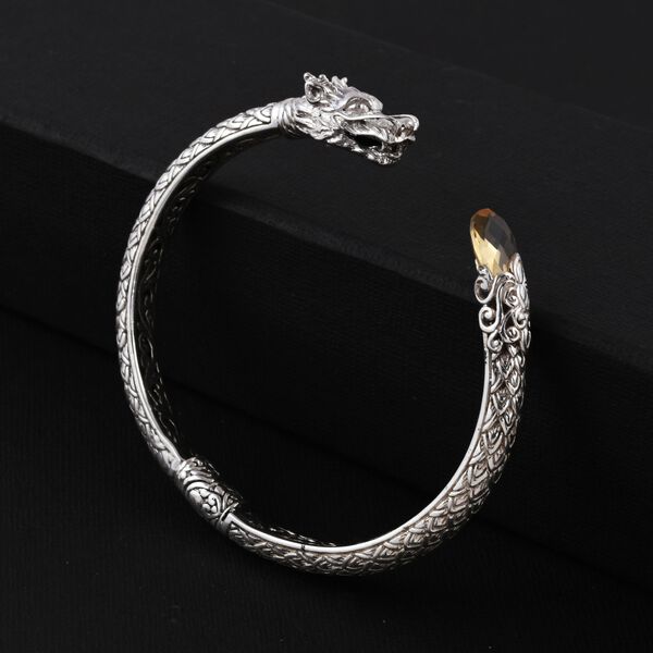 Royal Bali Kollektion- Citrin Armreif, 19 cm - 3,60 ct. image number 2