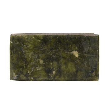 Handgefertigte Pixiufigur aus Serpentin, 12x10x4,5cm