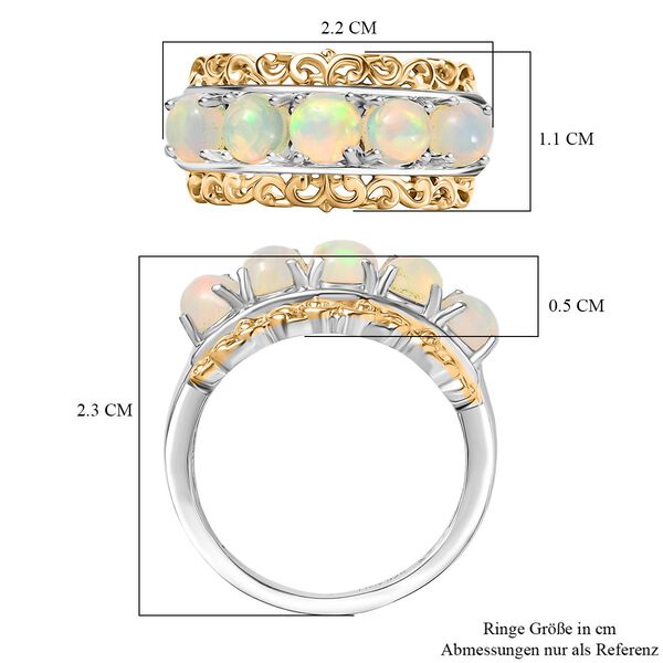 D'Joy AA Natürlicher, äthiopischer Welo Opal Ring - 1,14 ct. image number 6